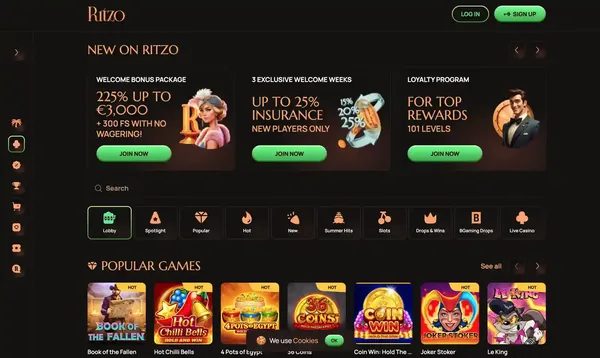 Ritzo Casino na mobitelu